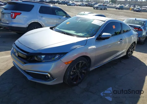 2019 Honda Civic Sport из США, поврежденный, VIN 2HGFC4B88KH307931